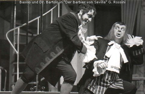 Basilio und Dr. Bartolo in 